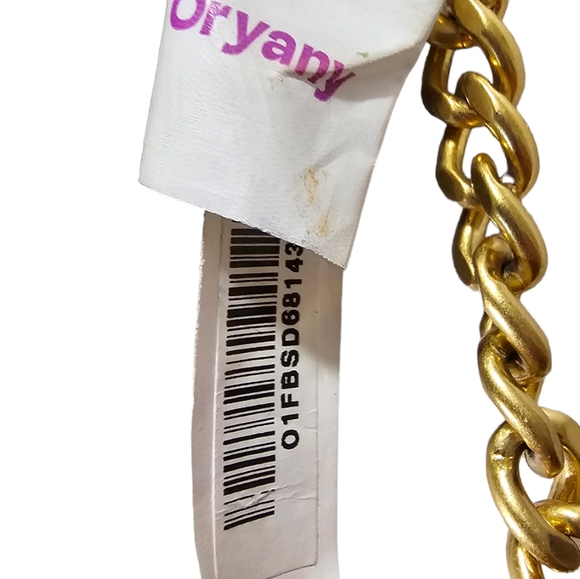 ORYANY Greta Logo Shoulder Bag in Orange - Picture 6 of 12